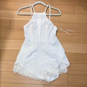 LF white romper